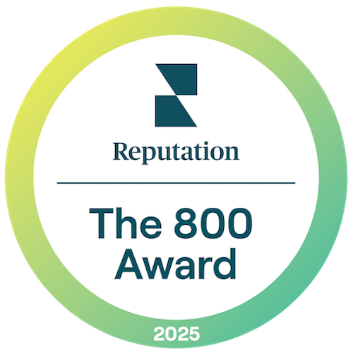 Reputation 800 Award 