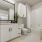 Spacious bathroom with soaking tub at Alder in Central Austin
