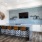 Spacious well lit lounge with large open area and ample seating