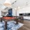 Spacious well lit lounge with large open area and ample seating