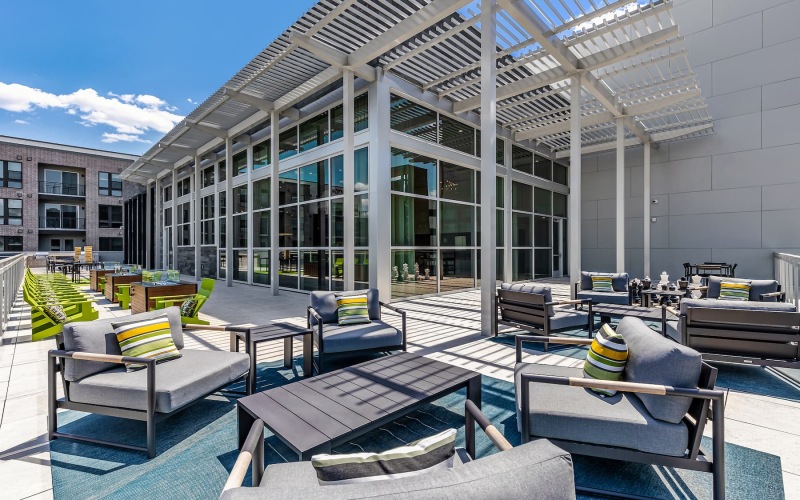 outside seating